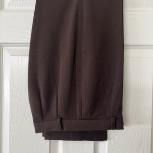 Style & Co. Women's Petite Brown Straight Leg Pants
